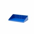 Triton Products 12 In. W x 6 In. D Blue Epoxy Coated Steel Shelf for LocBoard 56126-BLU